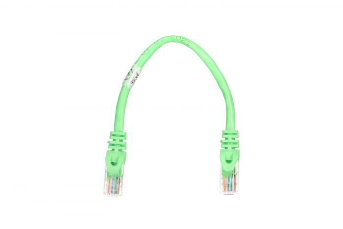 Патч-корд 2E Cat 5e,UTP,RJ45, 26AWG ,7/0.16 Cu, 0.20 m,PVC, Green