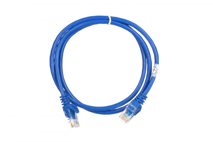 Патч-корд 2E Cat 5e,UTP,RJ45, 26AWG ,7/0.16 Cu, 1.00 m, PVC,Blue