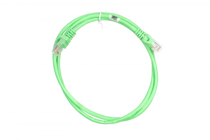 Патч-корд 2E Cat 5e,UTP,RJ45, 26AWG ,7/0.16 Cu, 1.00 m,PVC, Green