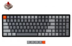 Клавіатура Keychron K4 100 Key Aluminum Frame Gateron RGB Red
