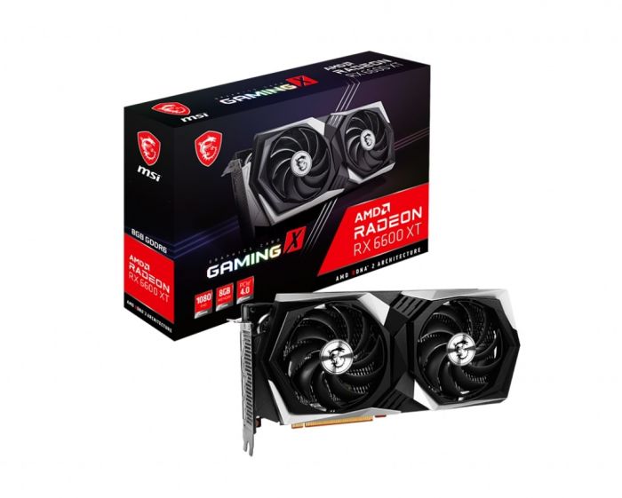 Вiдеокарта MSI Radeon RX 6600 XT 8GB DDR6 GAMING X