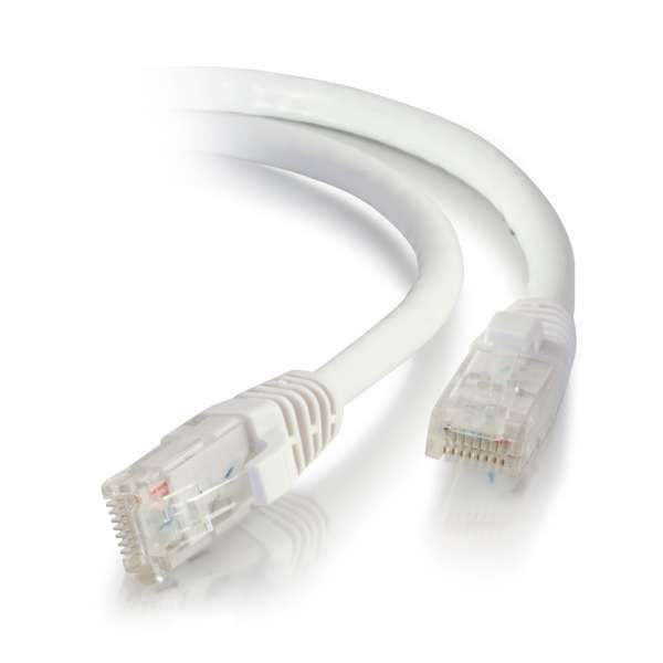 Патч-корд Cat6 C2G 0.5 м білий