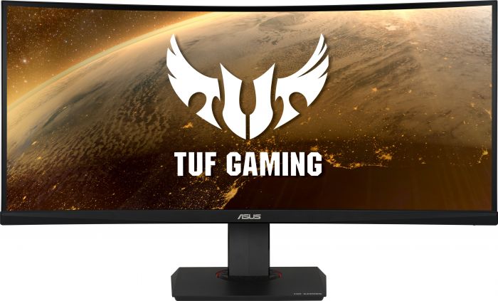 Монiтор LCD 35" Asus TUF Gaming VG35VQ 2xHDMI, DP, USB, Audio, IPS, 3440x1440, 100Hz, 1ms, CURVED, AdaptiveSync, HAS, HDR10