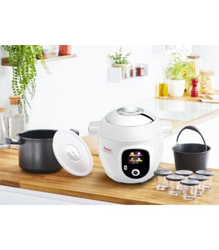 Мультиварка-скороварка TEFAL Cook4Me + CY851130