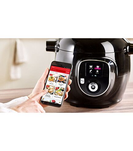 Мультиварка-скороварка TEFAL Cook4me+ Connect CY855830