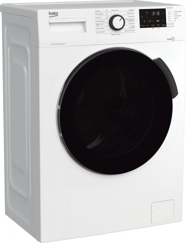 Пральна машина з фронт. зав. BEKO WUE6512XBCW, 6кг, 1000, A+++, 42см, Дисплей, Білий