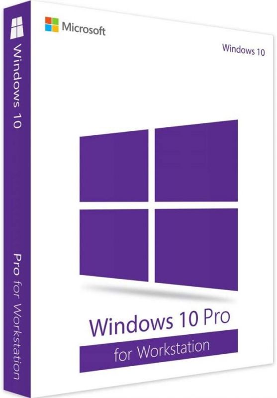 Програмне забезпечення Microsoft Windows 10 Pro for Workstations 64Bit Russian 1pk OEM DVD