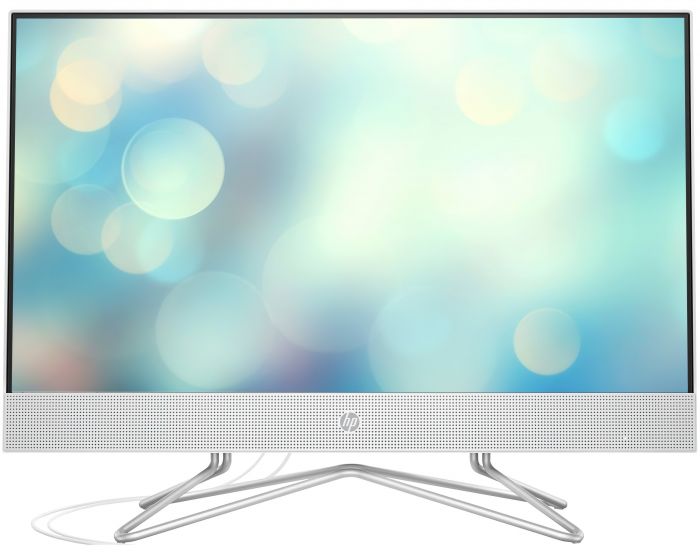 Персональний комп'ютер-моноблок HP All-in-One 23.8FHD IPS AG/Intel i3-10100T/8/256F/ODD/int/kbm/3Y/DOS/White