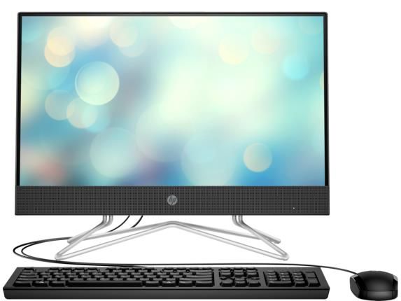 Персональний комп'ютер-моноблок HP All-in-One 21.5FHD IPS AG/Intel Pen J5040/4/256F/int/kbm/W10/Black