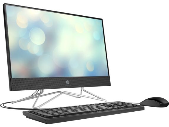 Персональний комп'ютер-моноблок HP All-in-One 21.5FHD IPS AG/Intel Pen J5040/4/256F/int/kbm/W10/Black