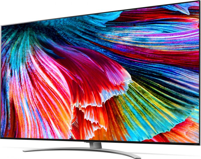 Телевiзор 75" QNED MiniLED 8K LG 75QNED996PB Smart, WebOS, Чорний