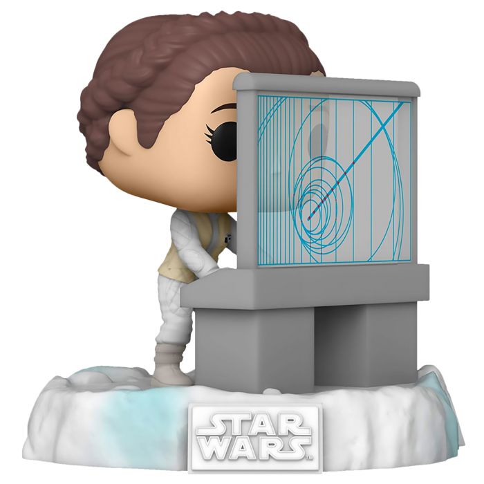 Фігурка Funko POP! Deluxe Bobble Star Wars Leia (Exc) 45901
