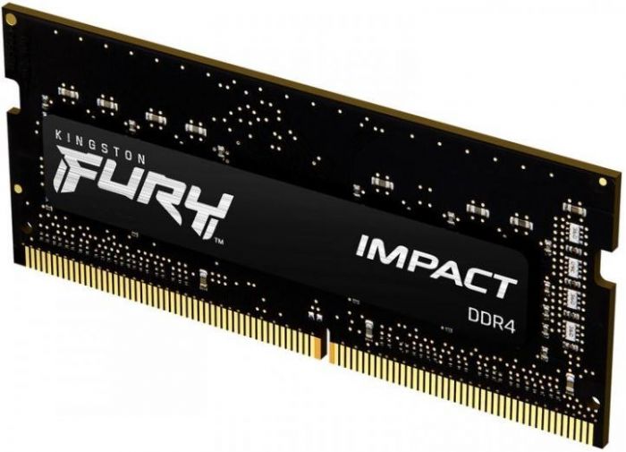 Пам'ять ноутбука Kingston DDR4 16GB 2666 FURY Impact