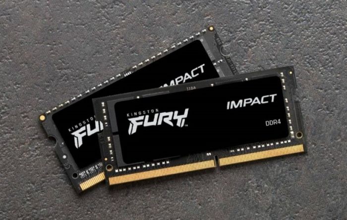 Пам'ять ноутбука Kingston DDR4 16GB 2666 FURY Impact