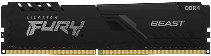 Пам'ять ПК Kingston DDR4  8GB 2666 FURY Beast RGB