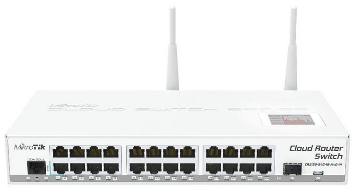 Комутатор MikroTik Cloud Router Switch 125-24G-1S-2HnD-IN