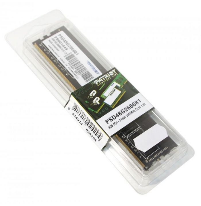 Пам'ять ПК Patriot DDR4  8GB 2666