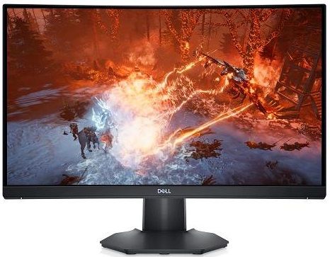 Монiтор LCD 23.8" DELL S2422HG 2xHDMI, DP, Audio, VA, 165Hz, 1ms, CURVED, FreeSync