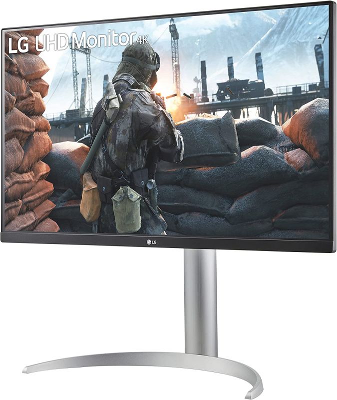 Монітор LCD 27" LG 27UP650-W 2xHDMI, DP, Audio, IPS, Pivot, 3840x2160, DCI-P3 95%, FreeSync, HDR400