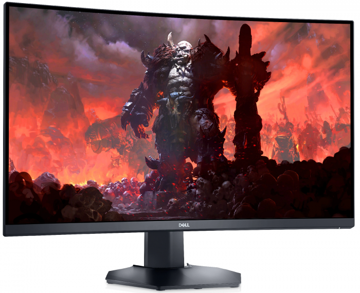 Монiтор LCD 31.5" DELL S3222DGM 2xHDMI, DP, Audio, VA, 2560x1440, 165Hz, 1ms, 99%sRGB, CURVED, FreeSync, HAS