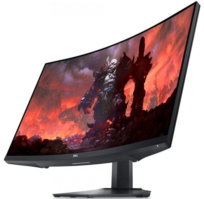 Монiтор LCD 31.5" DELL S3222DGM 2xHDMI, DP, Audio, VA, 2560x1440, 165Hz, 1ms, 99%sRGB, CURVED, FreeSync, HAS