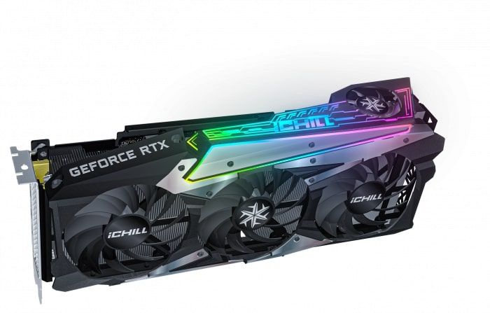 Відеокарта INNO3D GeForce RTX3070 Ti 8Gb GDDR6 iChill X4 LHR