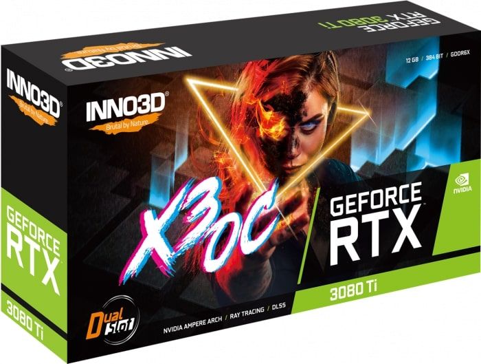 Відеокарта INNO3D GeForce RTX3080 Ti 12Gb GDDR6 X3 LHR