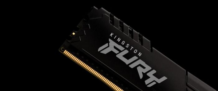 Пам'ять ПК Kingston DDR4  4GB 3200 FURY Beast Black