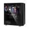 Корпус Zalman R2 BLACK, MidT,E-ATX, 2xUSB2.0, 1xUSB3.0, 1x120мм RGB, скло(бічна панель), без БЖ, чорний