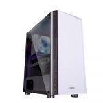 Корпус Zalman R2 WHITE, MidT,E-ATX, 2xUSB2.0, 1xUSB3.0, 1x120мм RGB, скло(бічна панель), без БЖ, білий