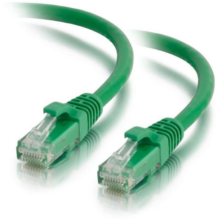 Патч-корд Cat5e C2G 0.5 м зелений