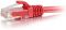 Патч-корд Cat5e C2G 0.5 м червоний