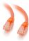 Патч-корд Cat5e C2G 2 м помаранчевий