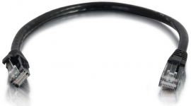 Патч-корд Cat5e C2G 0.5 м чорний