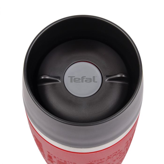 Термочашка Tefal Travel Mug 360 мл, червона, нерж.сталь