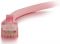 Патч-корд Cat6 C2G 0.5 м рожевий