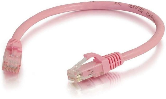 Патч-корд Cat6 C2G 1 м рожевий