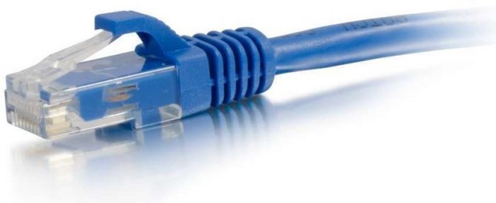 Патч-корд Cat6 C2G 0.5 м синій