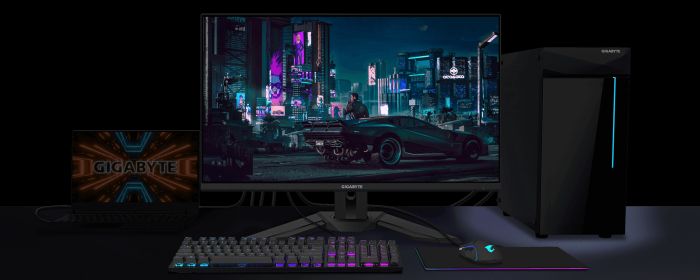 Монітор LCD GIGABYTE 31.5" M32U, 2xHDMI, DP, USB-C, 3xUSB, MM, IPS, 3840x2160, 144Hz, 1ms, 90%DCI-P3, AdaptiveSync, HDR400