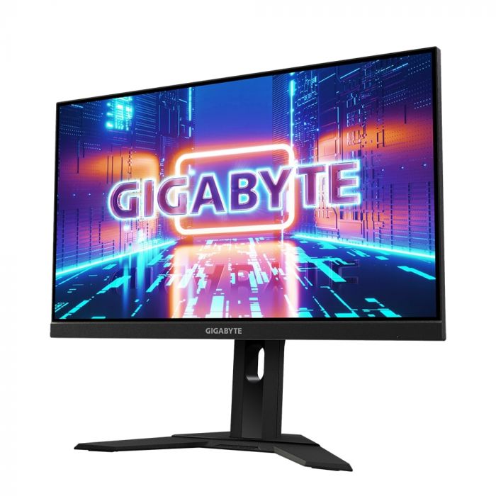 Монітор LCD GIGABYTE 23.8" G24F, 2xHDMI, DP, 2xUSB, IPS, 165Hz, 1mc, 120%sRGB, FreeSync, HDR