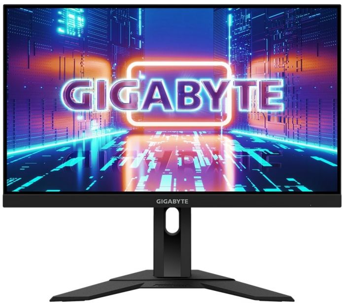 Монітор LCD GIGABYTE 23.8" G24F, 2xHDMI, DP, 2xUSB, IPS, 165Hz, 1mc, 120%sRGB, FreeSync, HDR