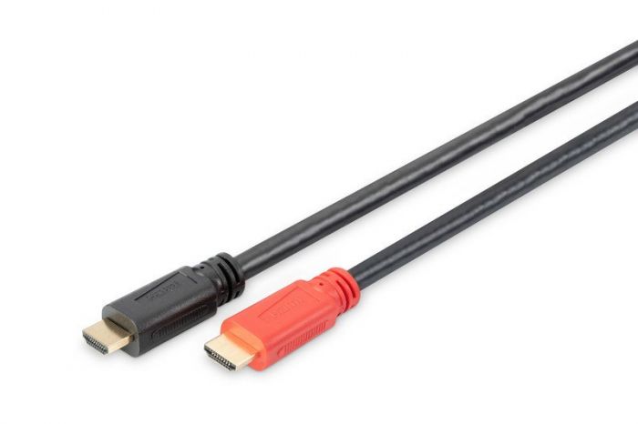 Кабель ASSMANN HDMI High speed з підсилювачем (AM/AM) 15m, black
