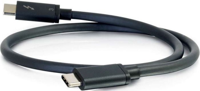 Кабель C2G USB-C Thunderbolt 3 1 м 20Gbps