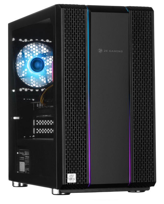 Комп’ютер персональний 2E Complex Gaming Intel i5-10400F/H410/16/480F+1000/NVD3060-12/FreeDos/GM3/500W