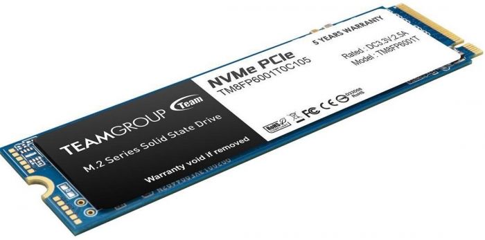 Накопичувач SSD Team M.2 2TB PCIe 3.0 MP33