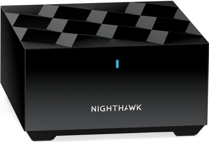 WiFi-система NETGEAR Nighthawk MK63 AX1800 WiFi 6, MESH, 1xGE LAN, 1xGE WAN, чорн. кол. (3шт.)
