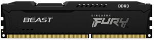 Пам'ять ПК Kingston DDR3  4GB 1600 1.5V FURY Beast Black