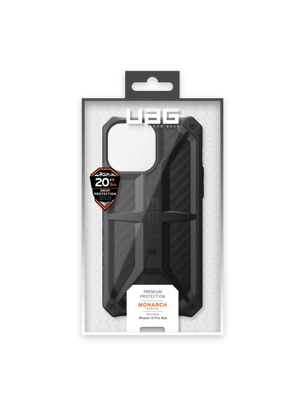 Чохол UAG для Apple Iphone 13 Pro Max Monarch, Carbon Fiber