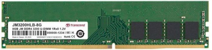 Пам'ять ПК Transcend DDR4  8GB 3200