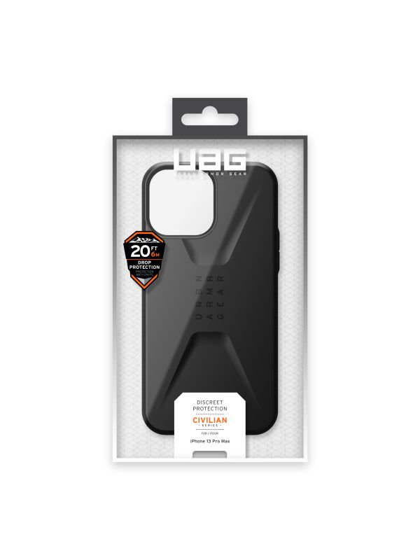 Чохол UAG для Apple Iphone 13 Pro Max Civilian, Black